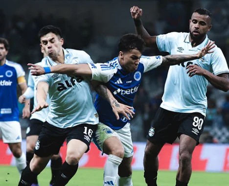 Grêmio é dominado, e Kaio Jorge comanda goleada do Cruzeiro no Mineirão