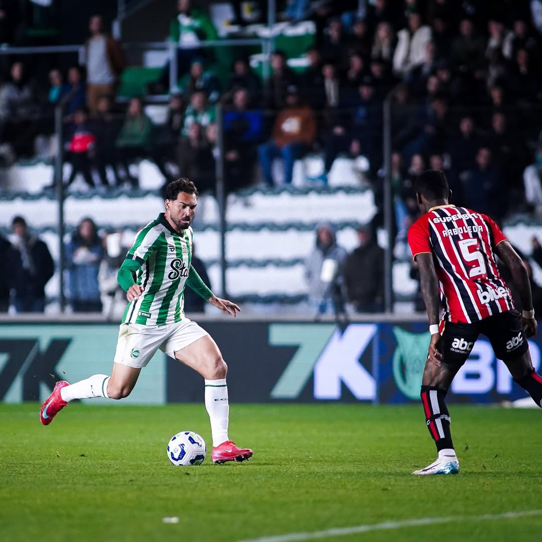 Com o Fim da Invencibilidade em Casa, Juventude Se Complica no Brasileirão Após Derrota para o São Paulo